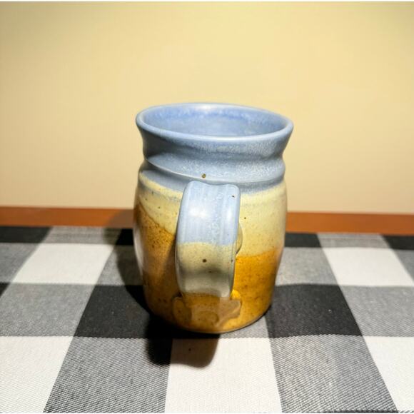 Cold Mountain Pottery Coffee Mug eagle ridge Montana eagle design - Picture 3 of 5